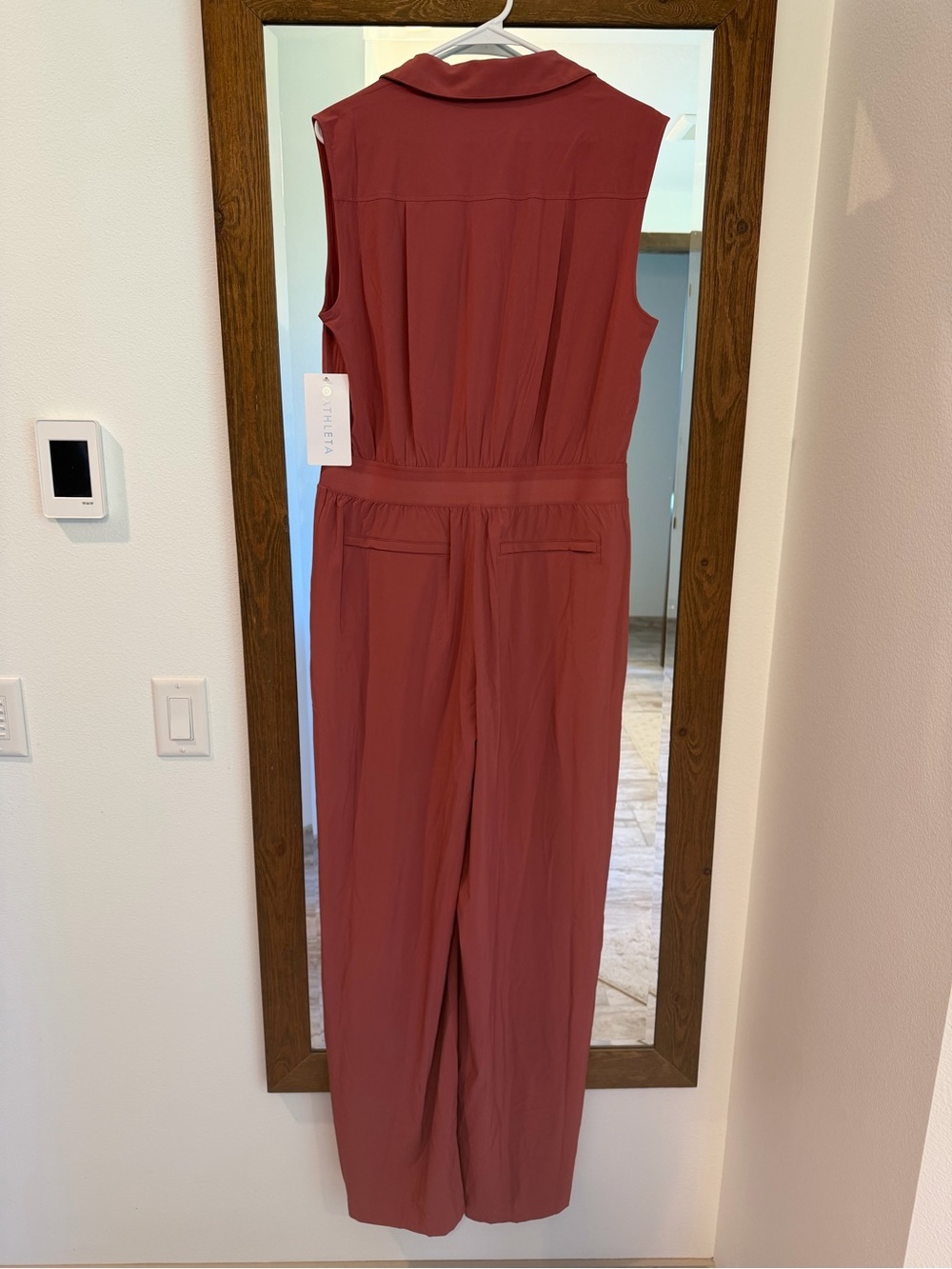 NWT ATHLETA Brooklyn Jumpsuit 12 Tall - Picture 6 of 6